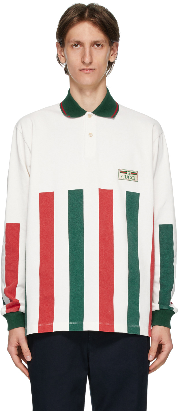 gucci striped long sleeve