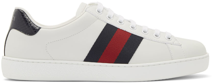 gucci ace sneakers ssense