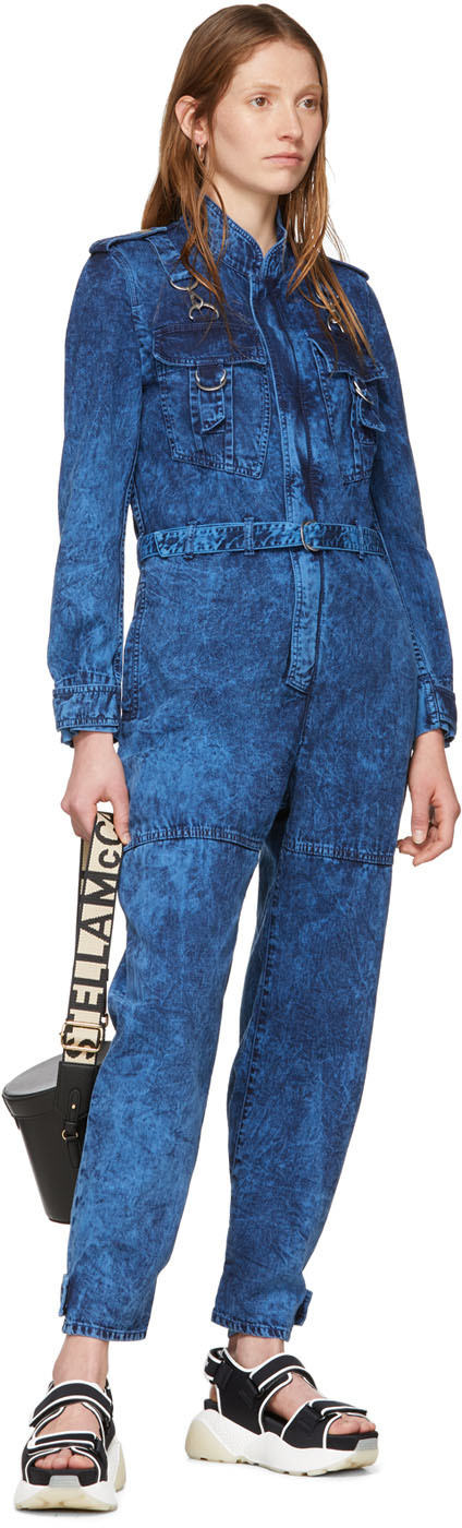 stella mccartney jumpsuit denim