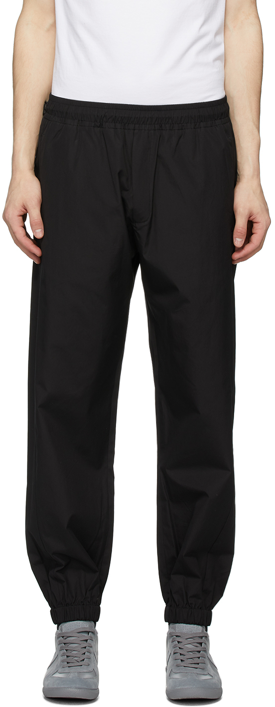 Stella McCartney: Black Contrast Patrick Trousers | SSENSE