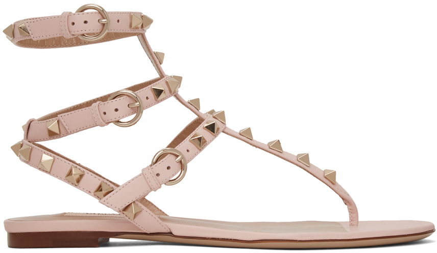 valentino rockstud caged sandal