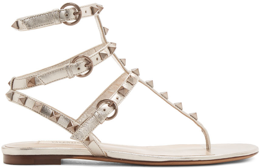 sandales rockstud valentino