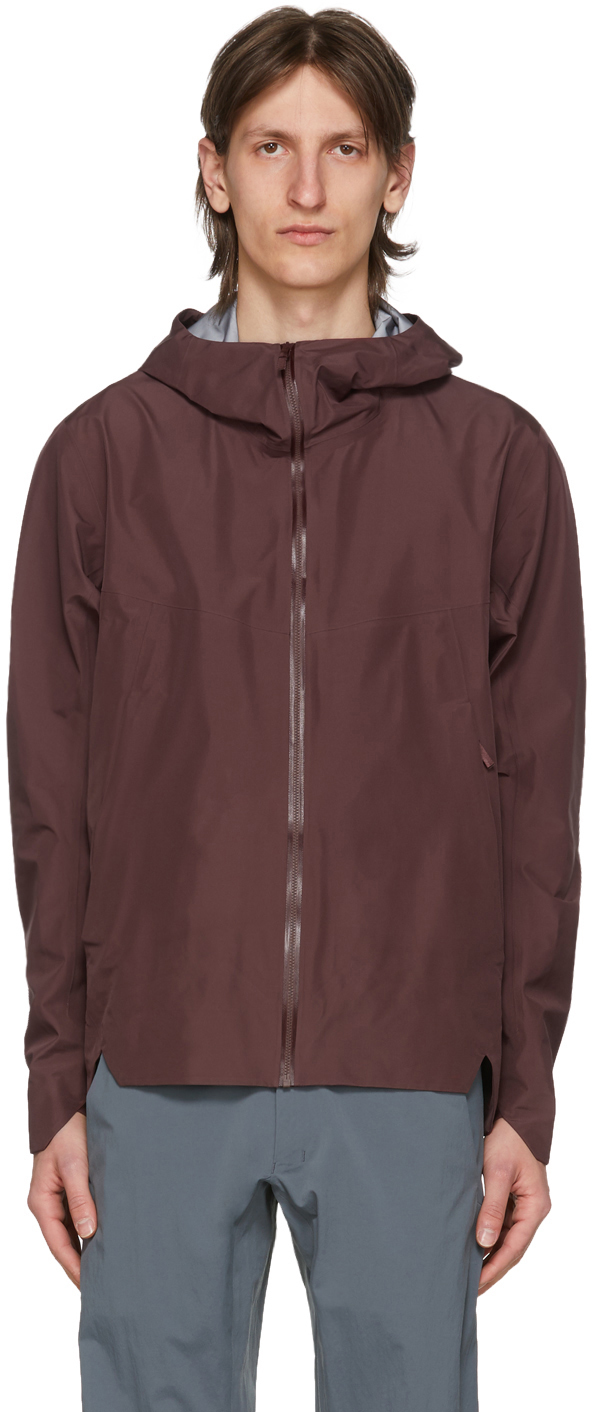 Veilance: Burgundy Arris Jacket | SSENSE