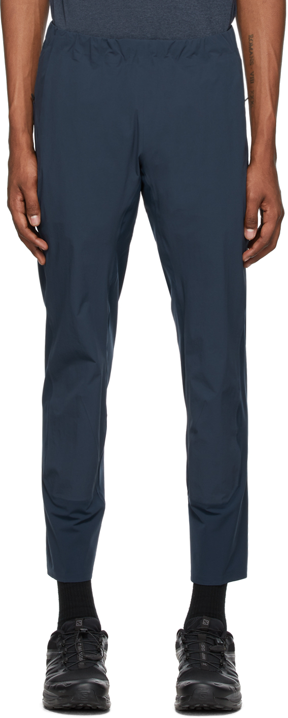 Veilance: Navy Secant Comp Trousers | SSENSE UK