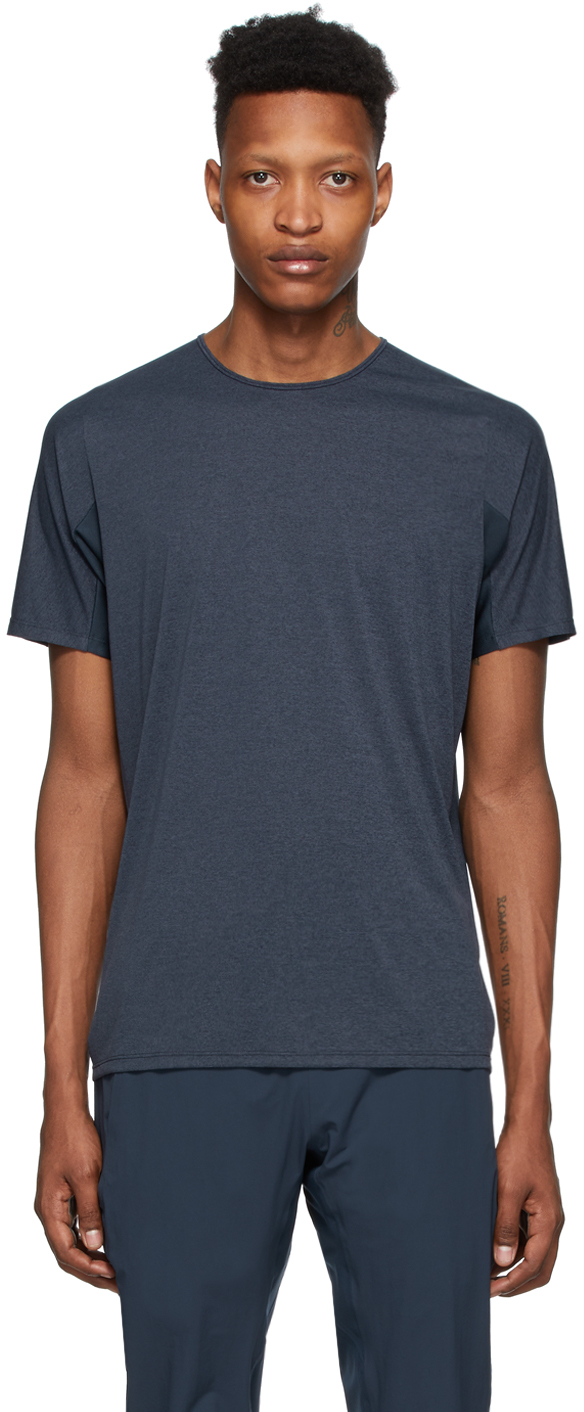 Veilance: Navy Cevian Comp T-Shirt | SSENSE