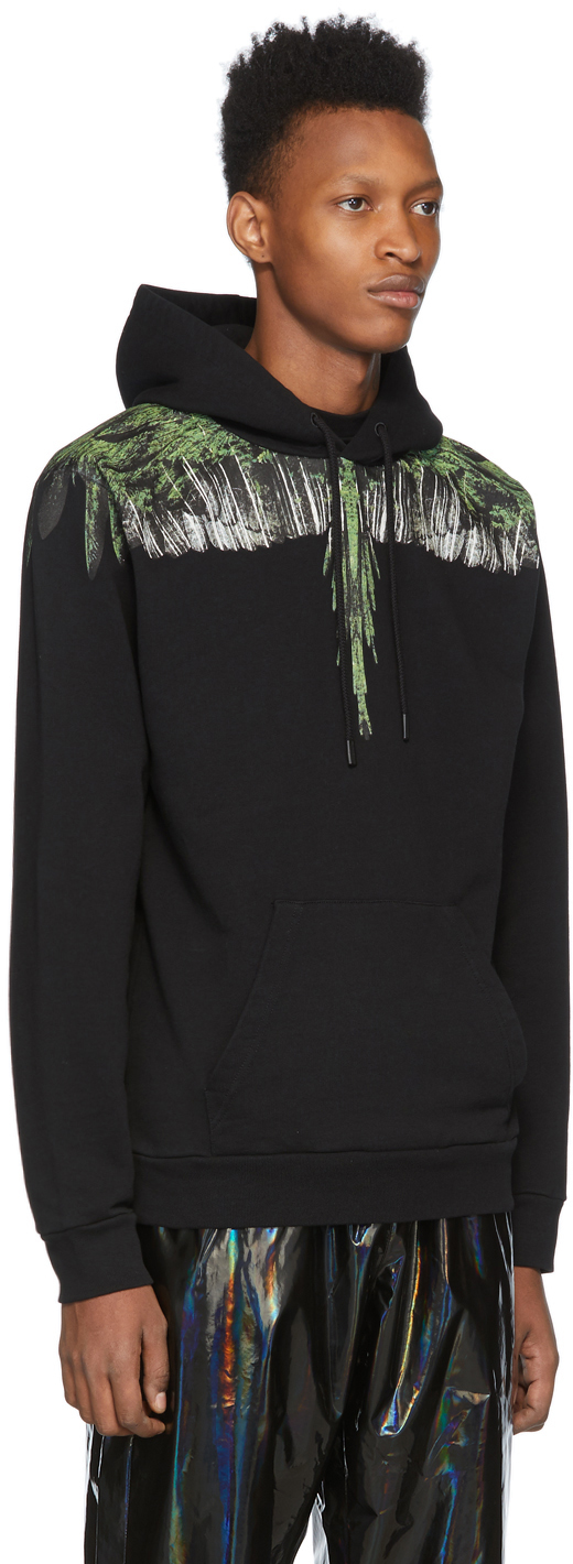 marcelo burlon hoodie green