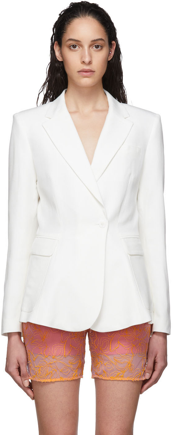 ssense off white blazer