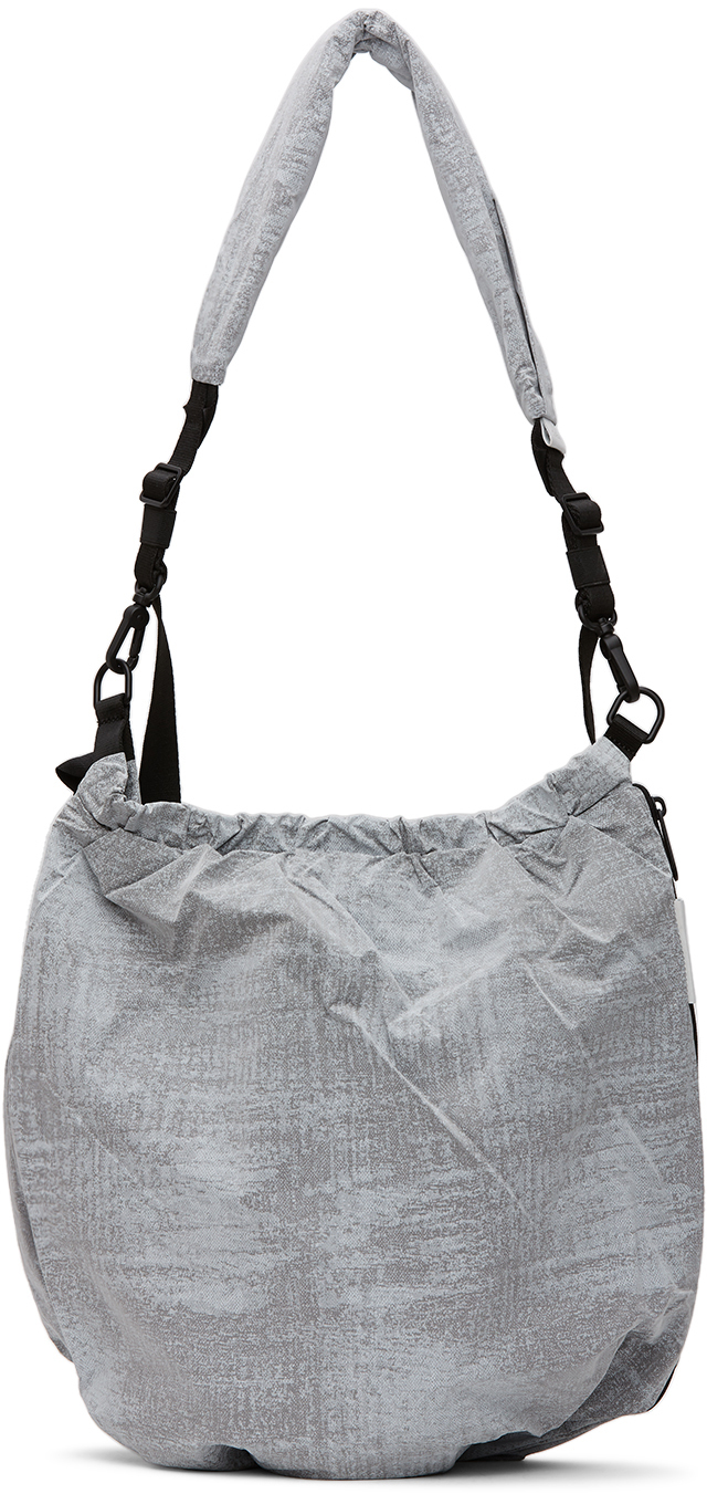 grey messenger bag