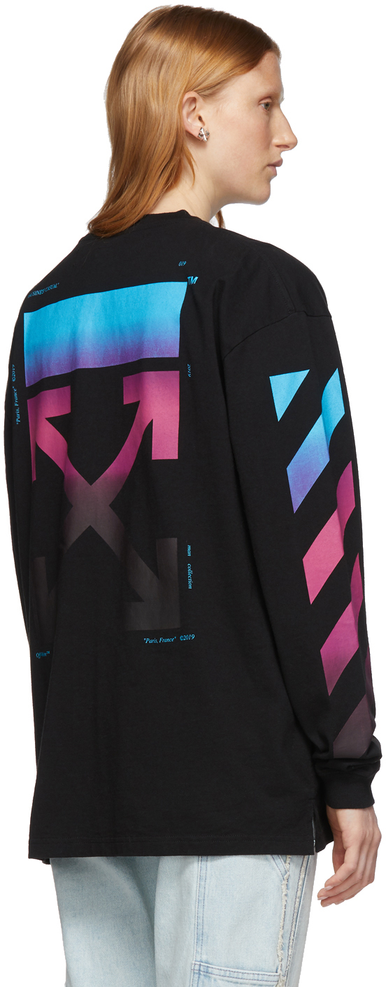 diag gradient sweatshirt