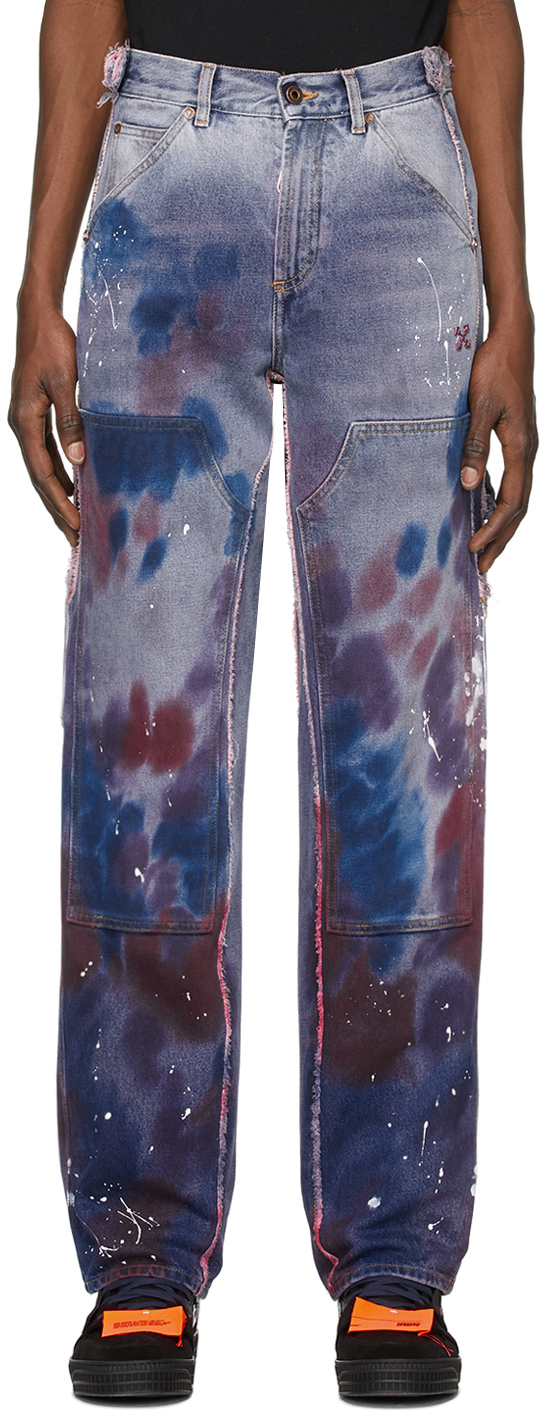 off white carpenter jeans