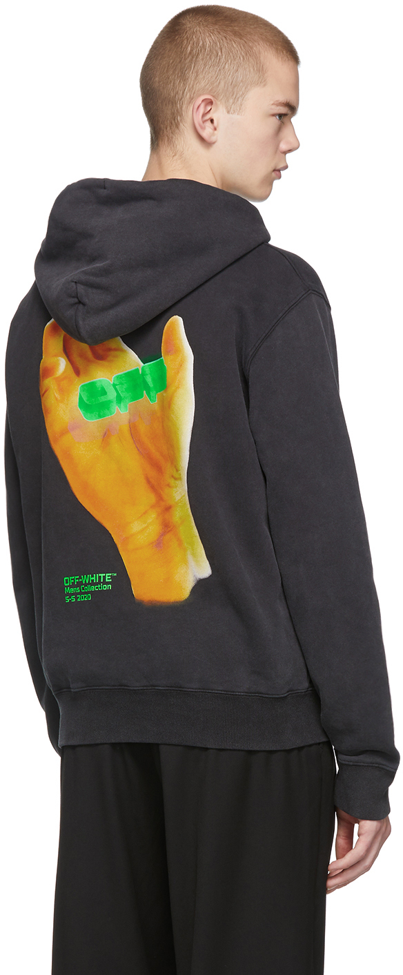 off white hands hoodie