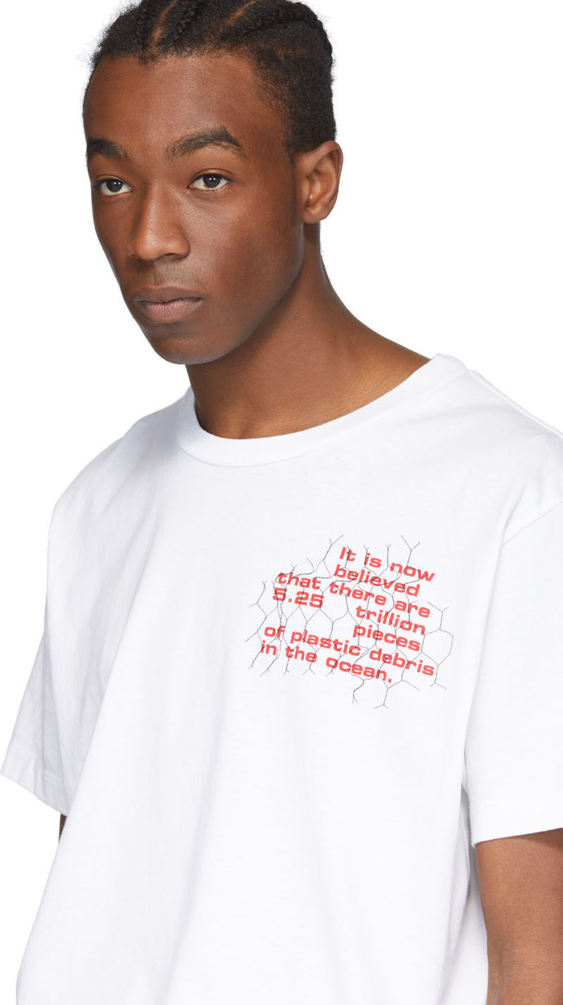 off white ocean tee
