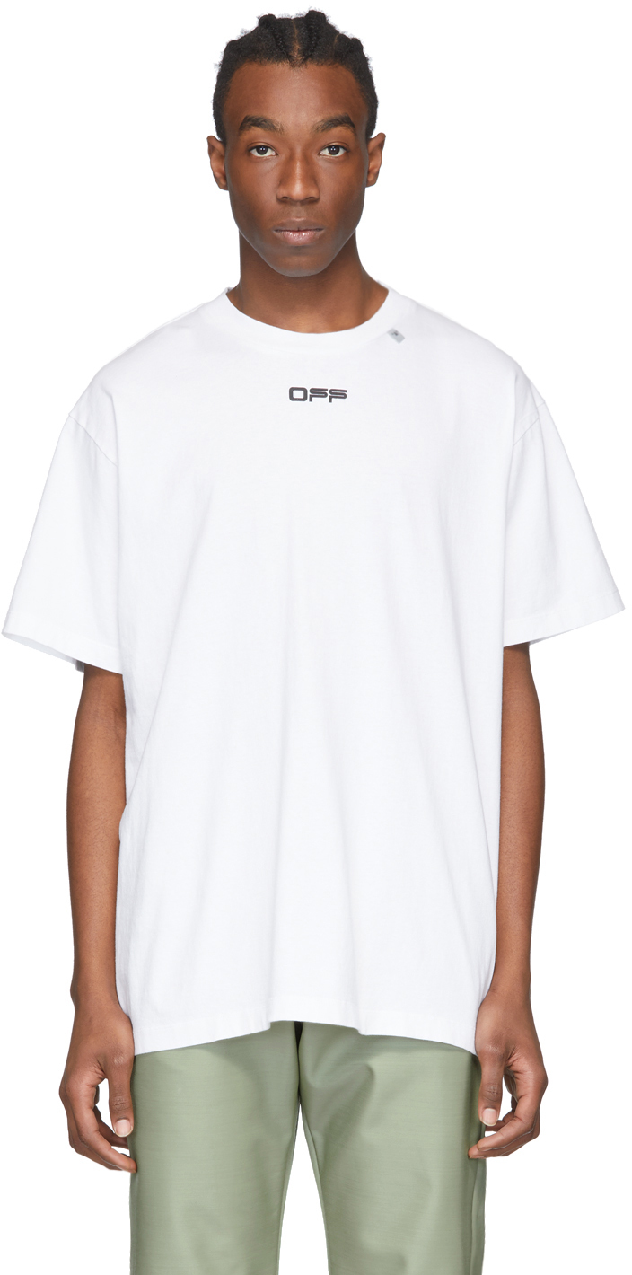 off white t shirt homme
