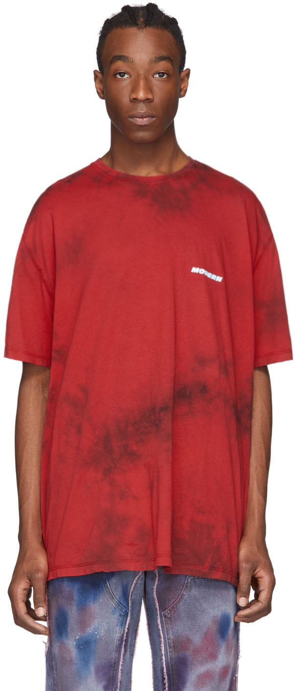 black and red off white shirt