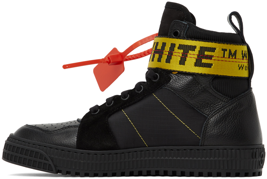 off white industrial high tops