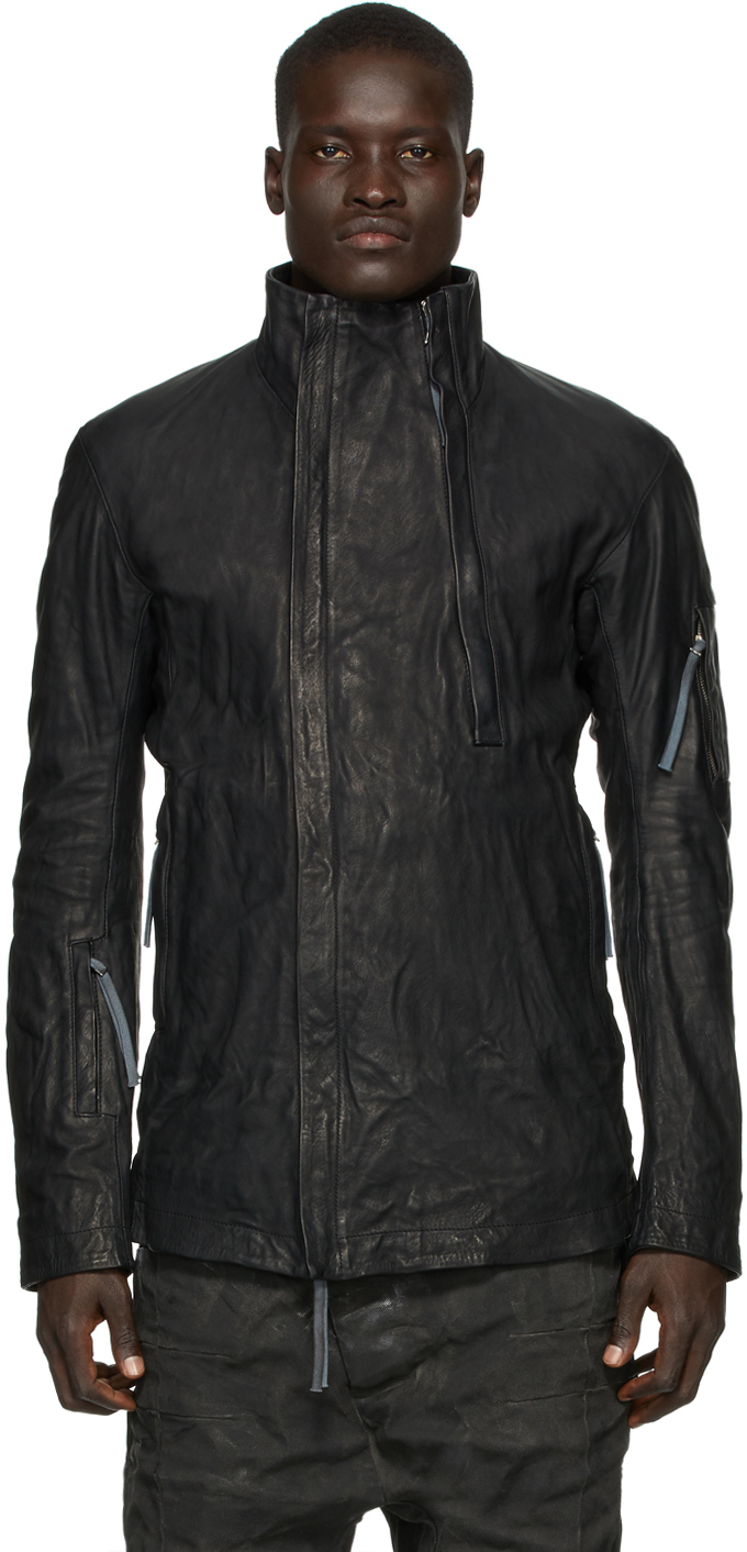Boris Bidjan Saberi Black Horse Skin Jacket SSENSE