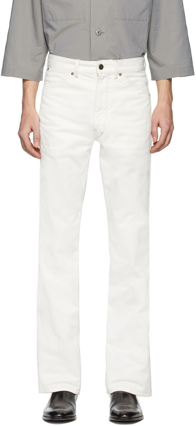 off white white jeans