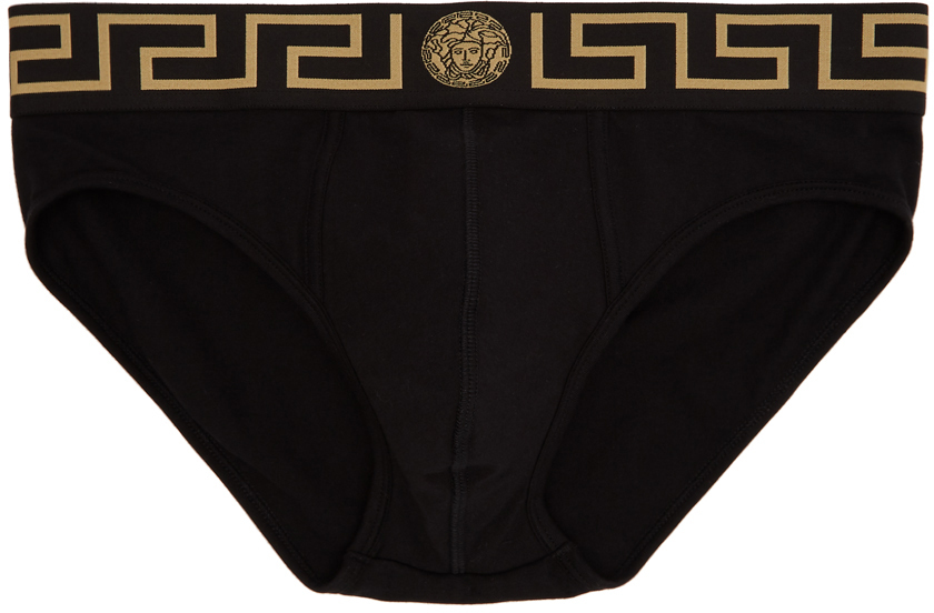 Versace Underwear Black Medusa Briefs Ssense Canada