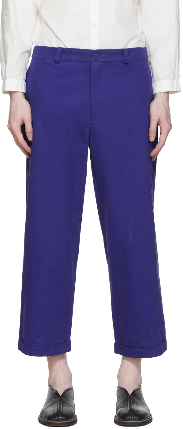 Blue 'The Bricklayer' Trousers