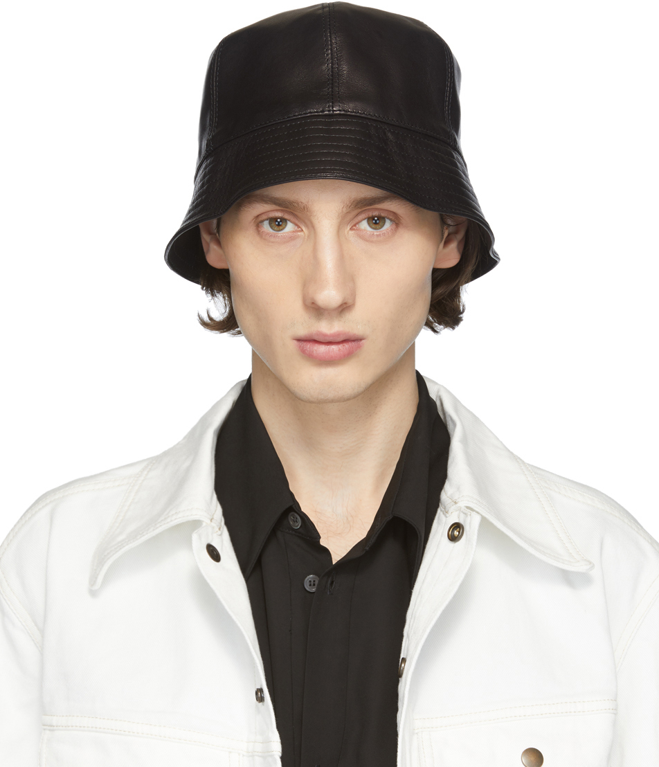 LOEWE: Black Classic Bucket Hat