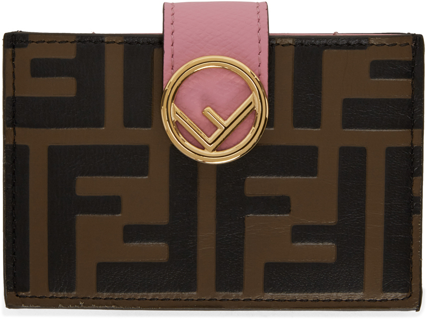 fendi card holder ssense