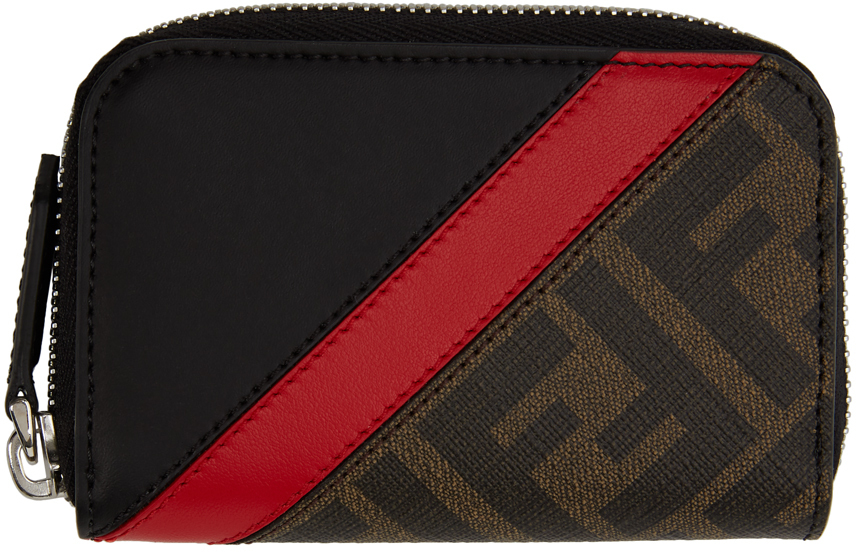 fendi card holder ssense