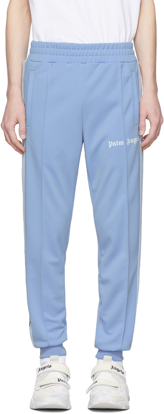 palm angels track pants blue