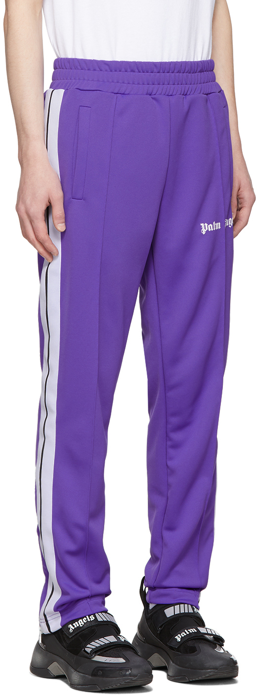 palm angels pants purple