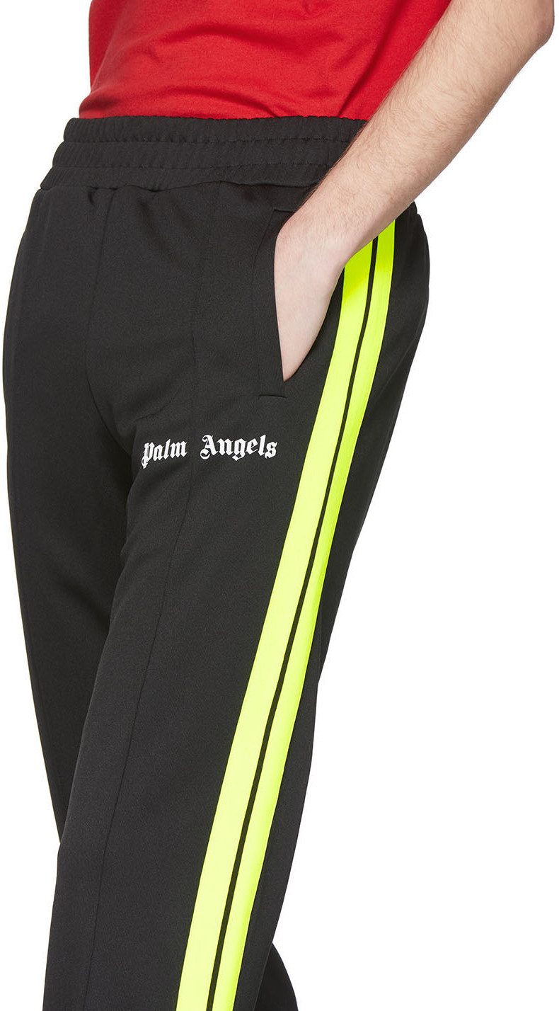 palm angels track pants yellow