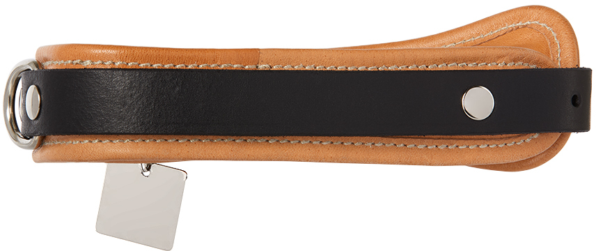 Guidi: Black Leather Dog Collar | SSENSE UK