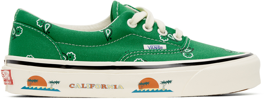 green bandana vans