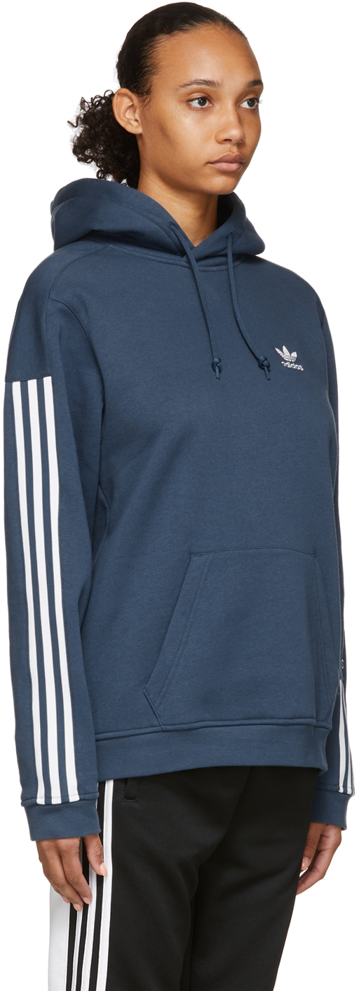 adidas originals blue hoodie