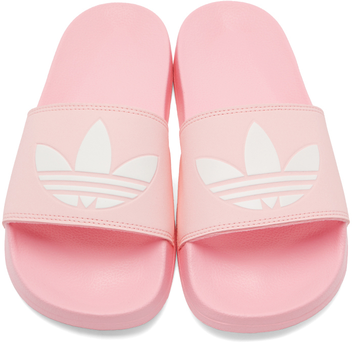 adidas slide pink