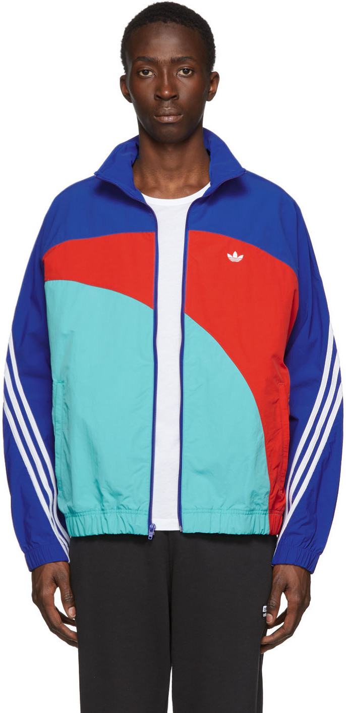 adidas originals blue jacket