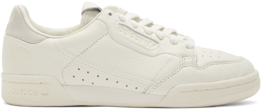 adidas continental 80 blanc cassé