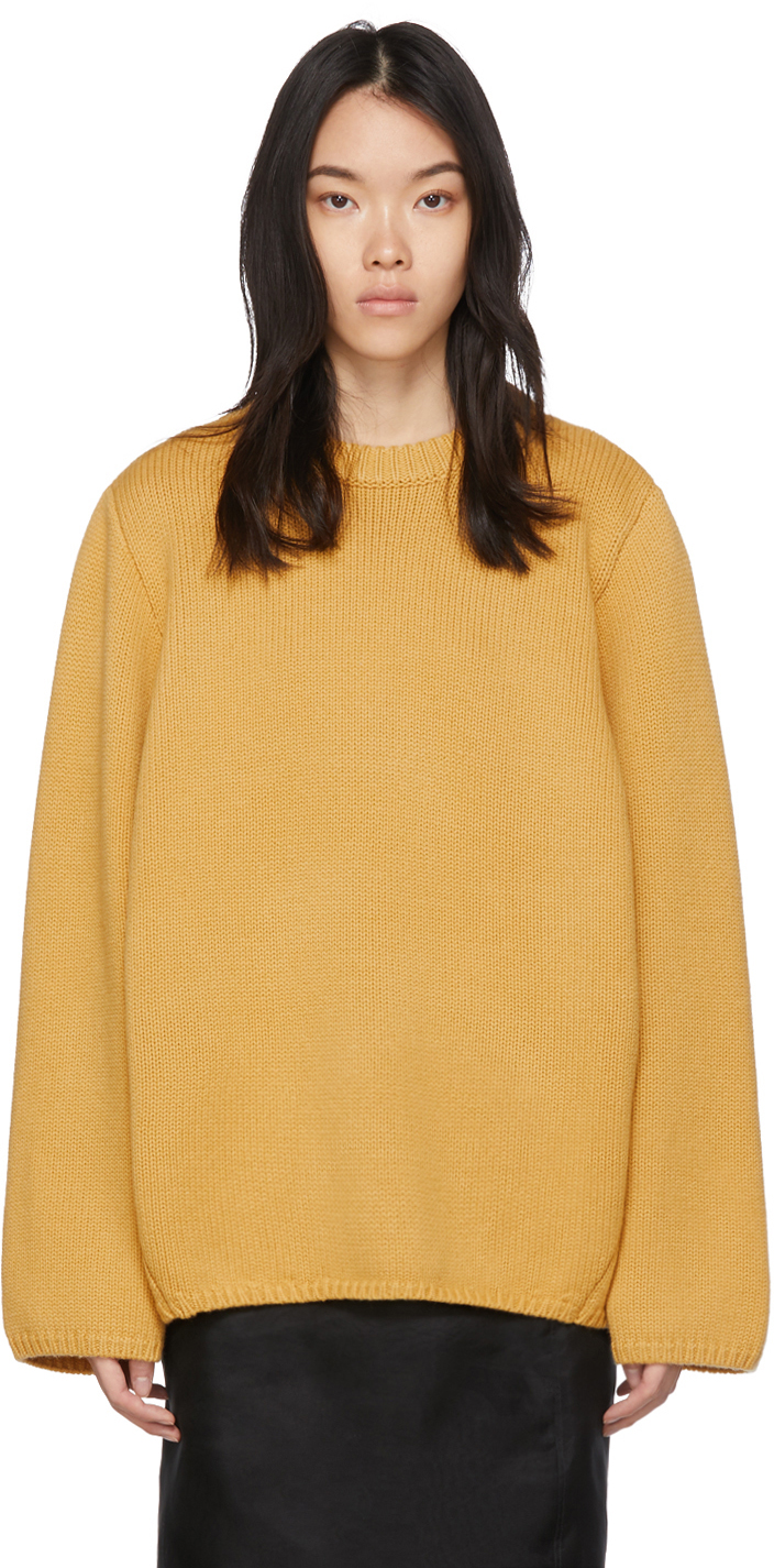 Totême: Yellow Marans Sweater | SSENSE