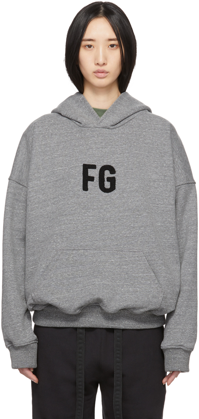 6th Fear of God FG Everyday Hoodie グレー S FEAR OF GOD