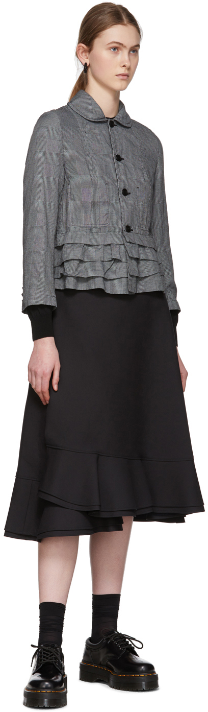 tricot comme des garcons skirt