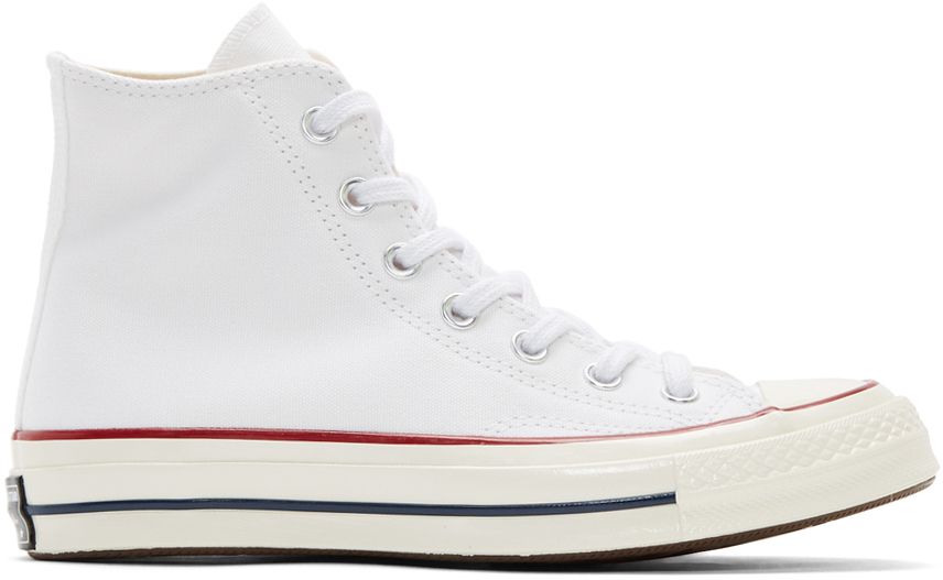 Converse: White Chuck 70 High Sneakers | SSENSE Canada