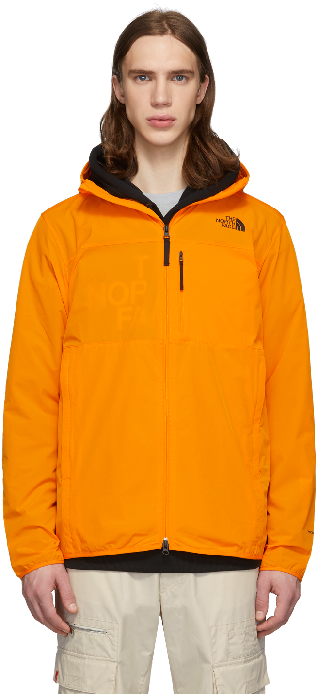 The North Face: Orange North Dome 2 Wind Jacket | SSENSE UK