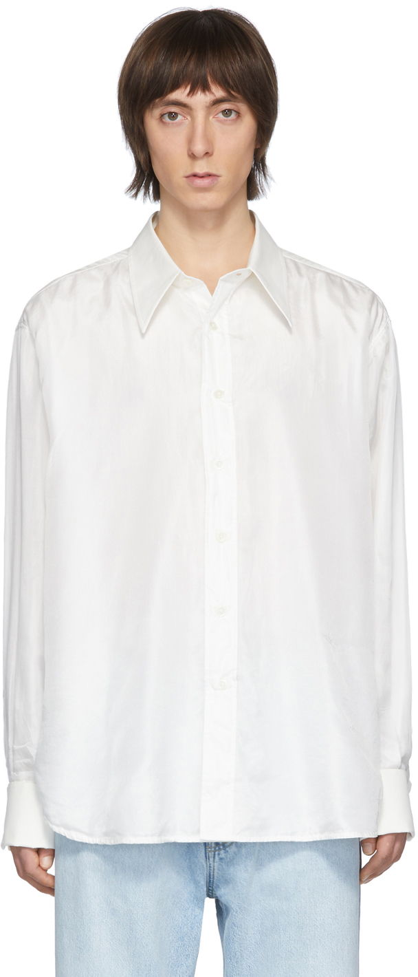 Our Legacy: White Dancing Shirt | SSENSE UK