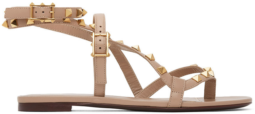 rockstud flair nappa sandal