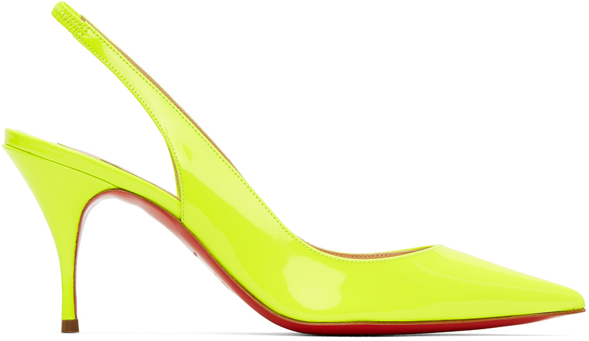 louboutin yellow heels