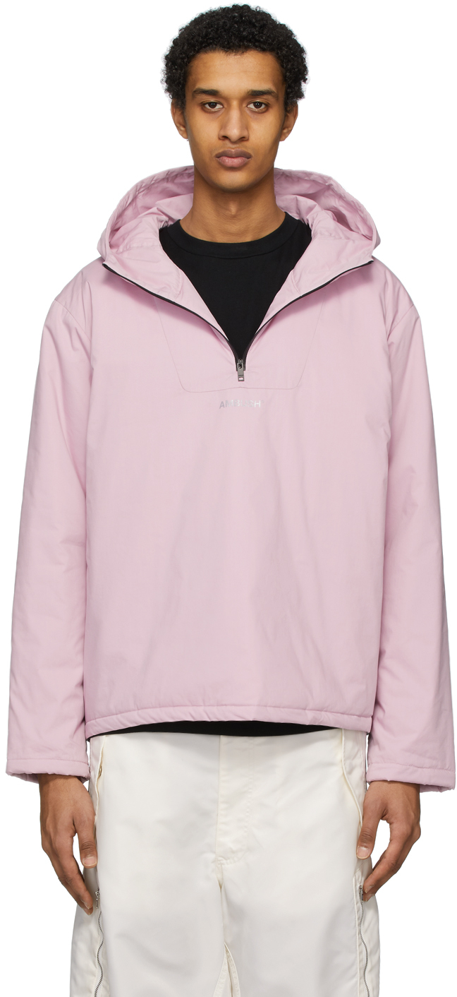 AMBUSH: Pink Padded Anorak Jacket | SSENSE