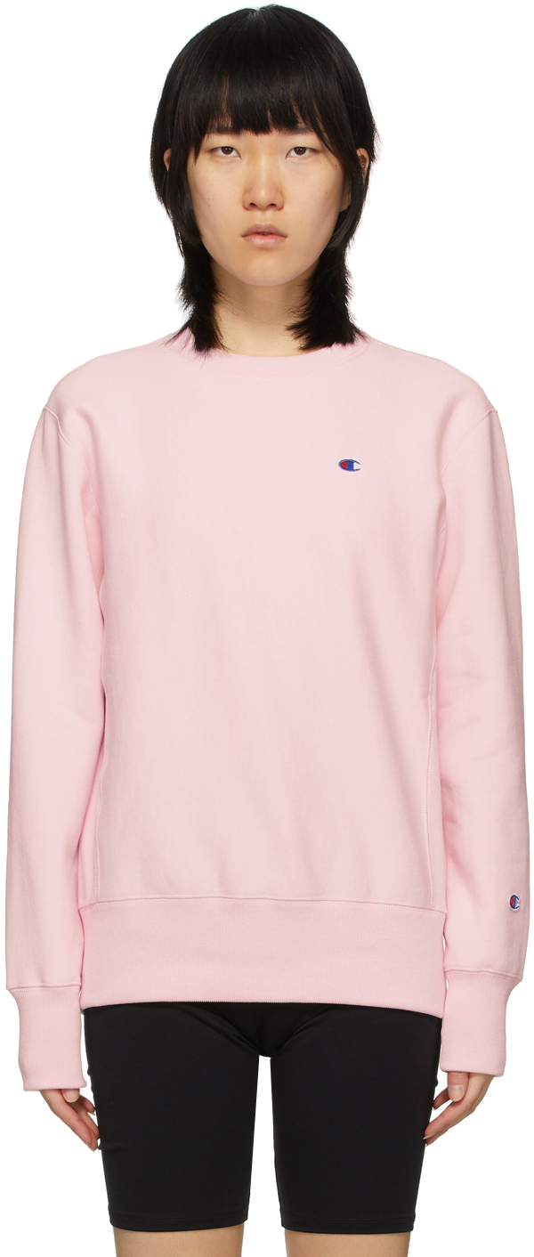 champion sweatshirts pink