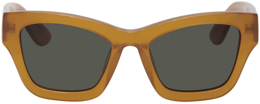 Han Kjobenhavn: Yellow Brick Sunglasses | SSENSE Canada