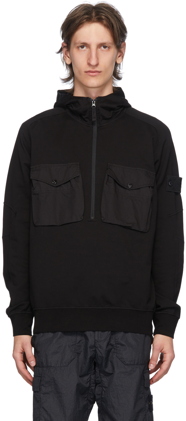 hoodie with chest pocket