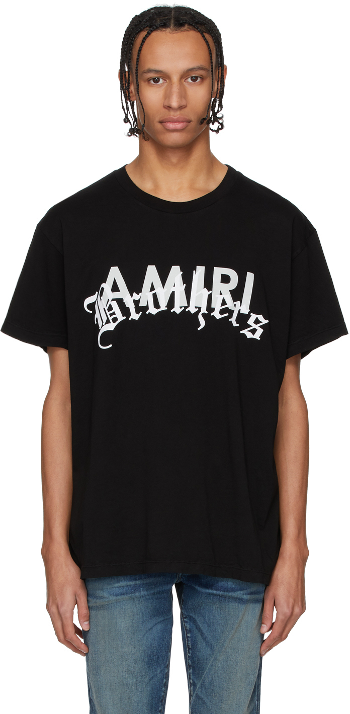 【AMIRI】ブラック MA Tシャツ. 