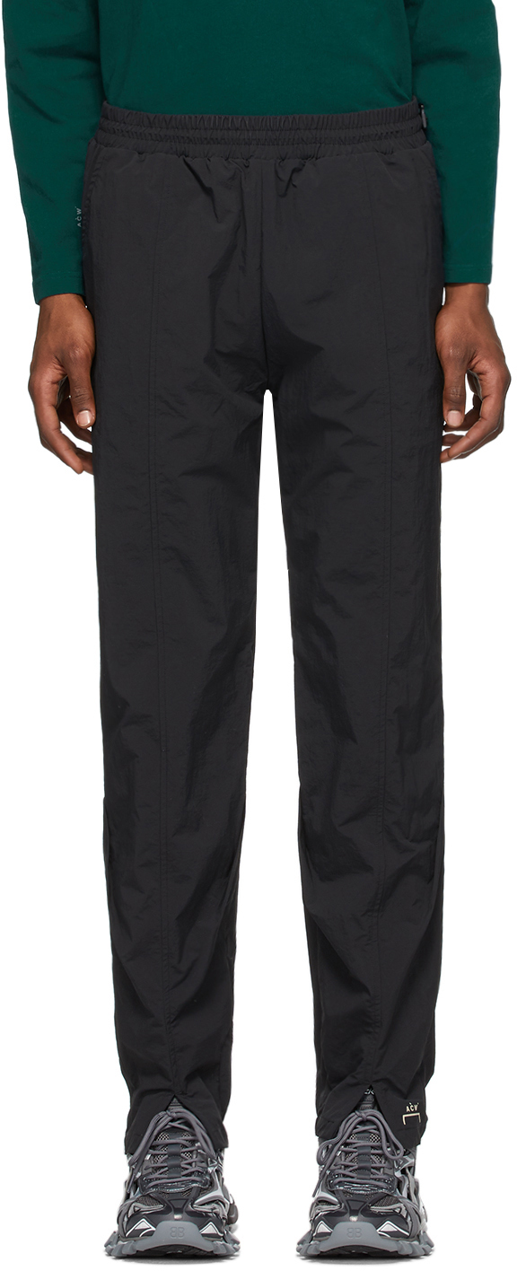 A-COLD-WALL*: Black Pleat Cuff Trousers | SSENSE