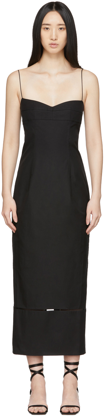 khaite black dress